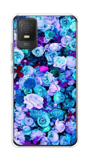 Чехол на TCL 403 "Цветочный ковер" Case Place