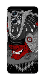 Чехол на Poco X4 GT/Redmi Note 11T Pro/11T Pro Plus "Красная маска самурая" Case Place