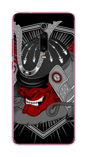 Чехол на Xiaomi Redmi K20/K20 Pro/Xiaomi Mi 9T/9T Pro "Красная маска самурая" Case Place