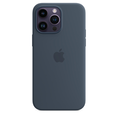 Чехол-накладка Apple MagSafe силиконовый для iPhone 14 Pro Storm Blue (MPTF3FE/A)