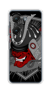 Чехол на Asus ZenFone 9 "Красная маска самурая" Case Place