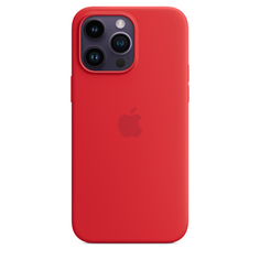 Чехол-накладка Apple MagSafe силиконовый для iPhone 14 Pro Red (MPTG3FE/A)
