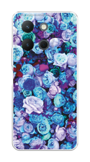Чехол на Vivo Y36 4G "Цветочный ковер" Case Place