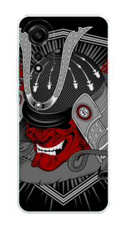 Чехол на Oppo A78 4G "Красная маска самурая" Case Place