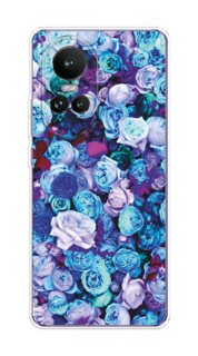 Чехол на Oppo Reno 10 Global "Цветочный ковер" Case Place