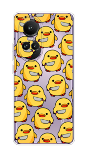 Чехол на Oppo Reno 10 Global "Утка с ножом" Case Place