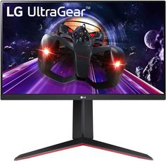 23.4" Монитор LG UltraGear 24GN65R-B черный 144Hz 1920x1080 IPS