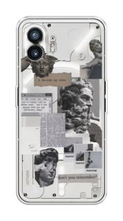 Чехол на Nothing Phone (2) "Коллаж греческие скульптуры" Case Place
