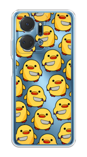 Чехол на Honor X7A Plus "Утка с ножом" Case Place