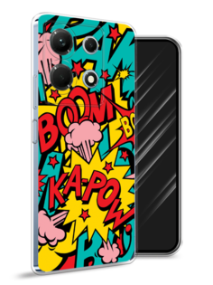 Чехол Awog на Infinix Note 30 4G "Постер pop art"