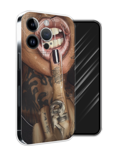 Чехол Awog на Apple iPhone 15 Pro Max "Девушка с татуировками"