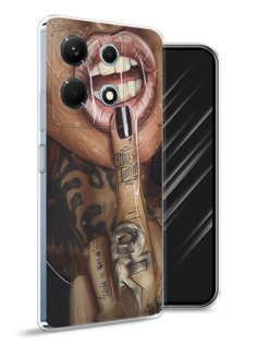 Чехол Awog на Infinix Note 30 4G "Девушка с татуировками"