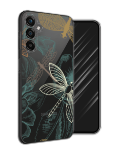Чехол Awog на Samsung Galaxy A25 5G "Тени стрекоз"
