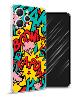 Чехол Awog на Xiaomi Redmi 12 "Постер pop art"