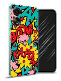Чехол Awog на Oppo A78 4G "Постер pop art"