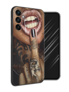 Чехол Awog на Samsung Galaxy A25 5G "Девушка с татуировками"