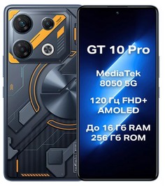 Смартфон Infinix GT 10 Pro 8/256GB Cyber Black (X6739)