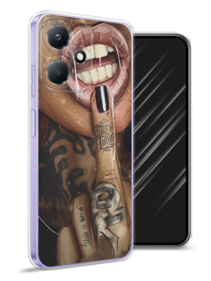 Чехол Awog для Infinix Hot 30 Play "Девушка с татуировками"