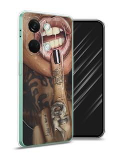 Чехол Awog на OnePlus Nord 3 "Девушка с татуировками"