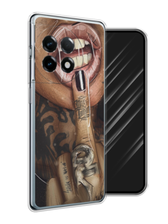 Чехол Awog на OnePlus 11R "Девушка с татуировками"