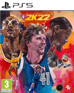 Игра NBA 2K22 75th Anniversary Edition (PlayStation 5, полностью на иностранном языке)