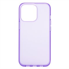 Чехол для iPhone 13 Pro пластиковый с силиконовым бортиком №2 <фиолетовый> Promise Mobile