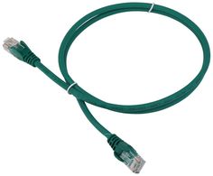 Патч-корд Lanmaster RJ45-RJ45 вилка-вилка 0.5м (PC45/U5E-0.5-GN)