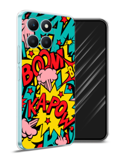 Чехол Awog на Honor X6A "Постер pop art"
