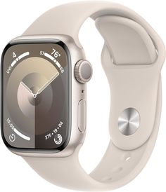 Смарт-часы Apple Watch S9 45mm Starlight Aluminium M/L