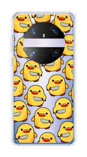 Чехол на Huawei Mate 60 Pro "Утка с ножом" Case Place