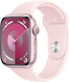 Смарт-часы Apple Watch S9 45mm Pink Aluminium M/L
