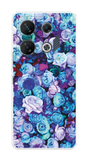 Чехол на Infinix GT 10 Pro "Цветочный ковер" Case Place