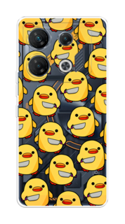Чехол на Infinix GT 10 Pro "Утка с ножом" Case Place