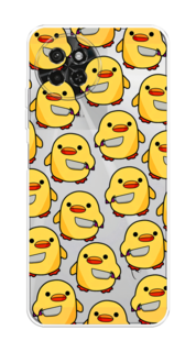 Чехол на Itel S23 "Утка с ножом" Case Place