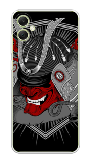 Чехол на Samsung Galaxy A05 "Красная маска самурая" Case Place