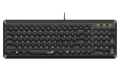 Проводная клавиатура Genius SlimStar Q200 Black