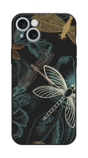 Чехол Awog на Apple iPhone 15 Plus "Тени стрекоз"