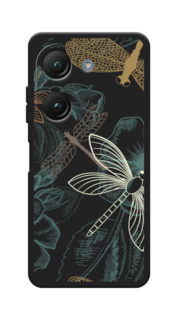 Чехол Awog на Asus ZenFone 9 "Тени стрекоз"