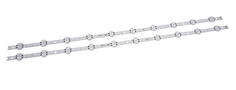 Светодиодная подсветка 43" V17 ART3 2867 REV0.3 (10 led) 2шт для телевизора LG 43LV340C, 4 Vbparts