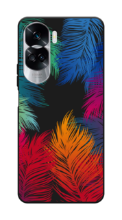 Чехол Awog на Honor 90 Lite "Рамка из перьев"
