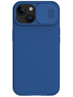 Чехол Nillkin для iPhone 15 Plus CamShield Pro Blue