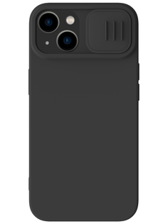 Чехол Nillkin для iPhone 15 Plus CamShield Silky Silicone Classic Black