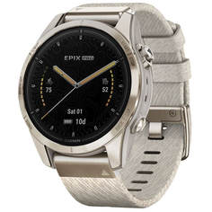 Смарт-часы Garmin Epix Pro Gen 2 42mm бежевый, золотистый (010-02802-20)