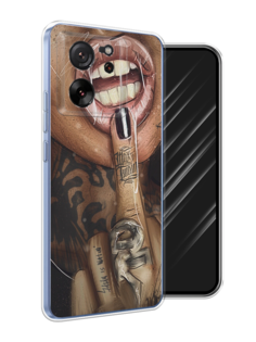 Чехол Awog на Xiaomi 13T Pro Про "Девушка с татуировками"
