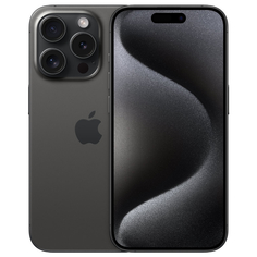 Смартфон Apple iPhone 15 Pro 256 Гб, nano-SIM + eSIM, Black Titanium