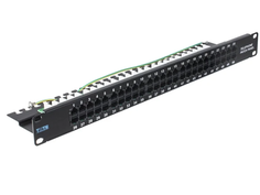 Lanmaster Патч-панель Lanmaster TWT-PP50TEL45 19" 1U 50xRJ45 UTP