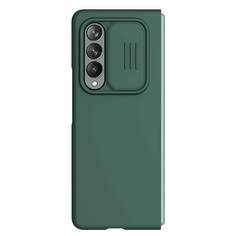 Накладка Nillkin CamShield Silky Silicone Case для Samsung Galaxy Z Fold 3 (зеленый)