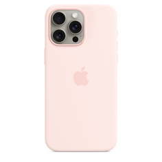 Чехол Apple iPhone 15 Pro Max Silicone Case with MagSafe - Light Pink (MT1U3) Apple
