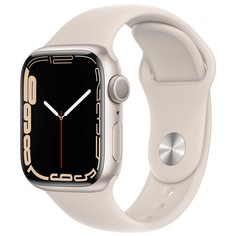 Смарт-часы Apple Watch Series 9 41 мм сияющая звезда S, M спортивный ремешок