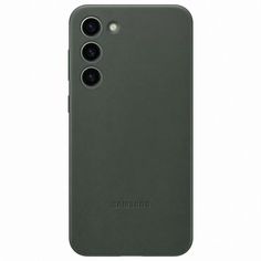 Чехол Leather Case для Galaxy S23+ Green Samsung